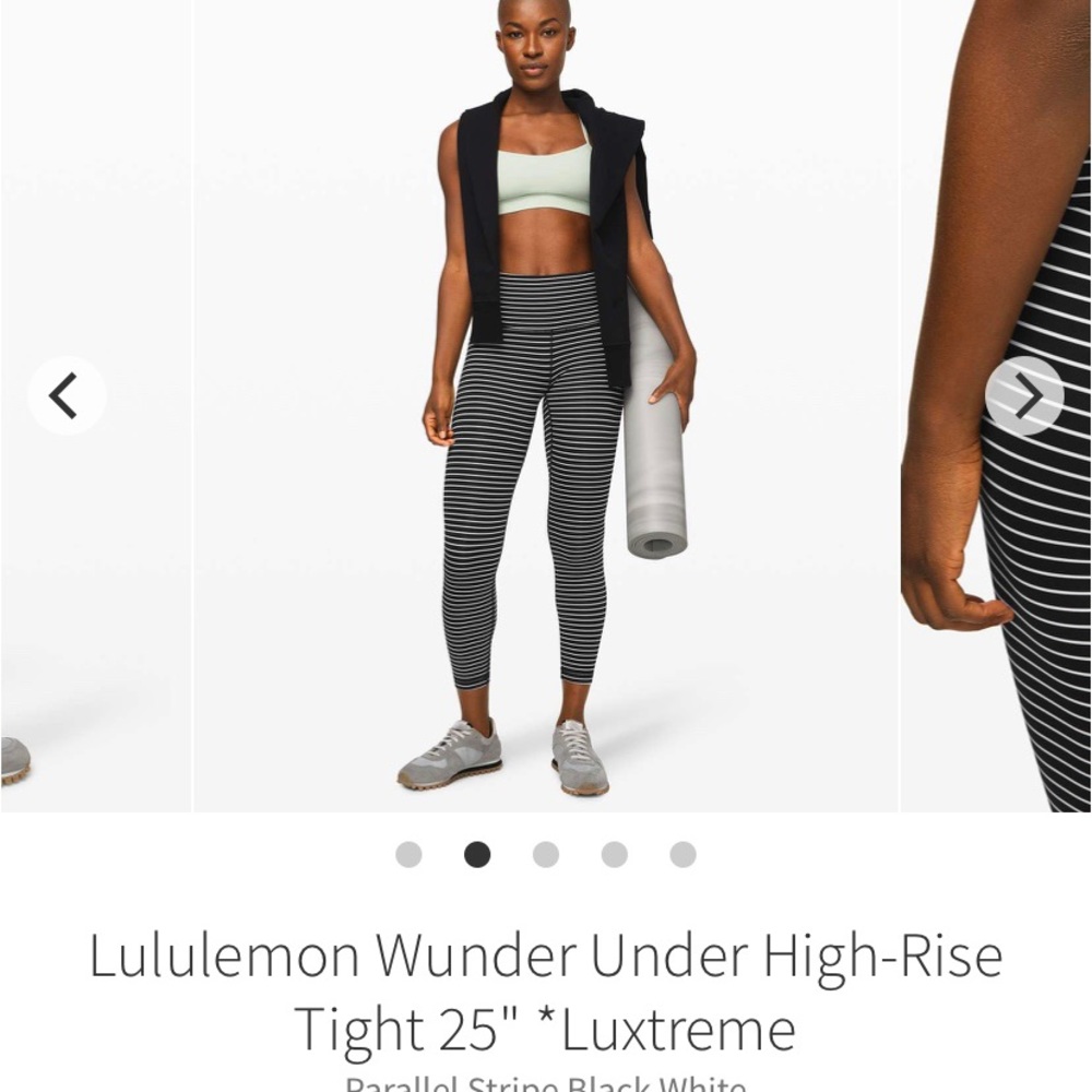 Lululemon wunder under 25 size-6